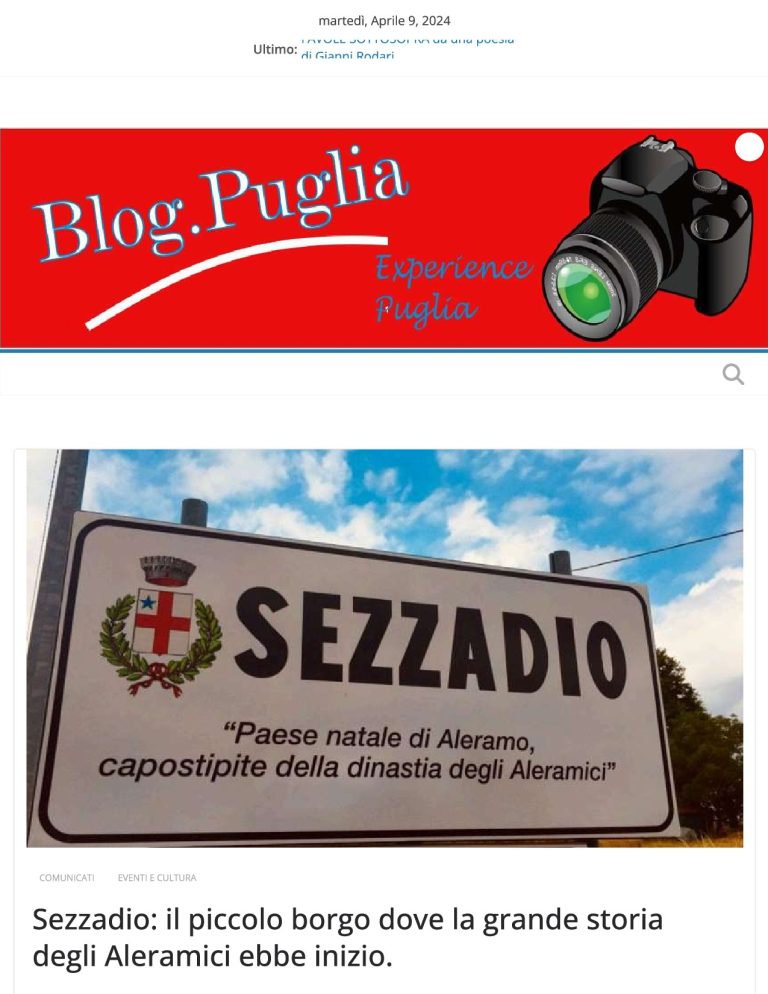 Blog Puglia Sezzadio Il Piccolo Borgo Dove La Grande Storia Degli Aleramici Ebbe Inizio.