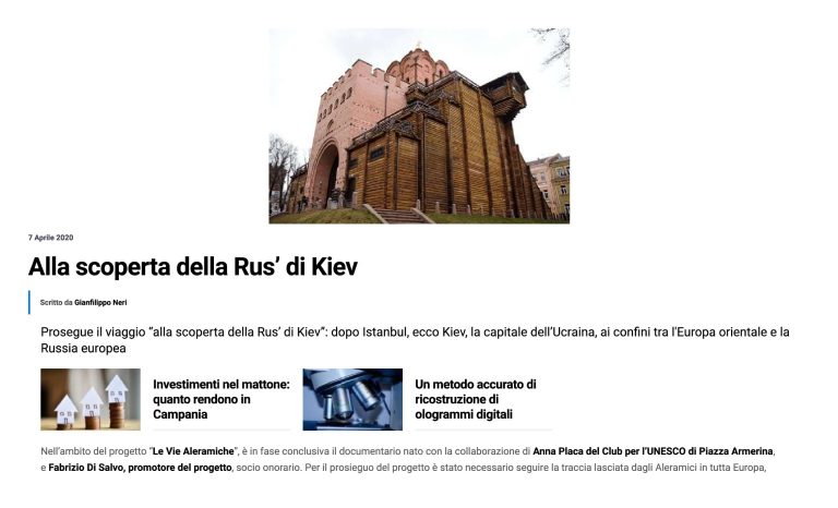CINQUECOLONNEMAGAZINE Alla Scoperta Della Rus’ Di Kiev