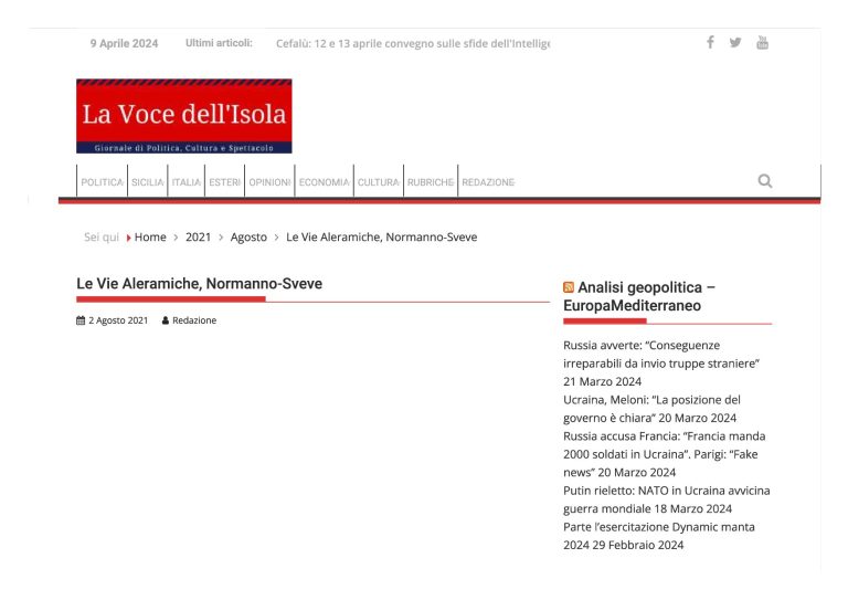 La Voce Dell Isola Il DNA Per Riscoprire Un’immigrazione Dimenticata Un’importante Studio Sul DNA Riguardante Le Emigrazioni Europee Evvenute In Epoca Medievale.