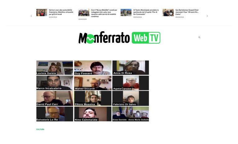 Monferrato Web TV Le Ultime Novità Del Progetto Storico Culturale Le Vie Aleramiche, Normanno Sveve .