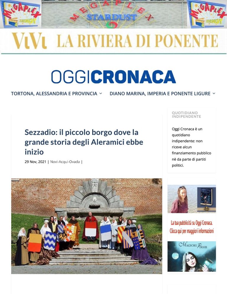 Oggicronaca Sezzadio Il Piccolo Borgo Dove La Grande Storia Degli Aleramici Ebbe Inizio