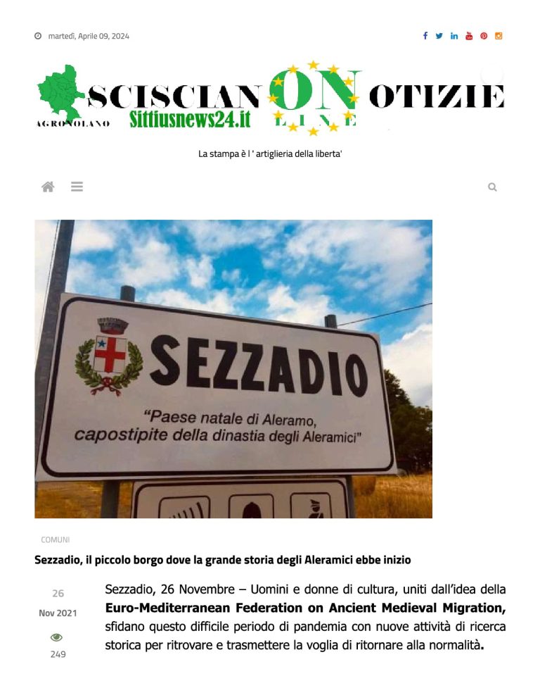 Scicianonotizie Sezzadio, Il Piccolo Borgo Dove La Grande Storia Degli Aleramici Ebbe Inizio