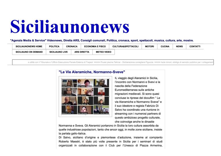 Siciliaunonews Le Vie Aleramiche, Normanno Sveve